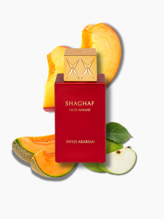 Shaghaf Oud Ahmar - Eau de parfum par Swiss Arabian 75ml.